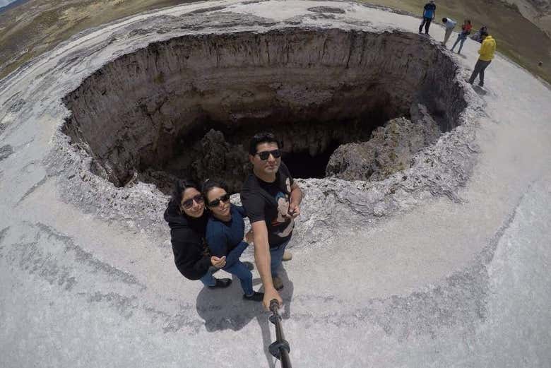 Escursione al vulcano Pachapupum