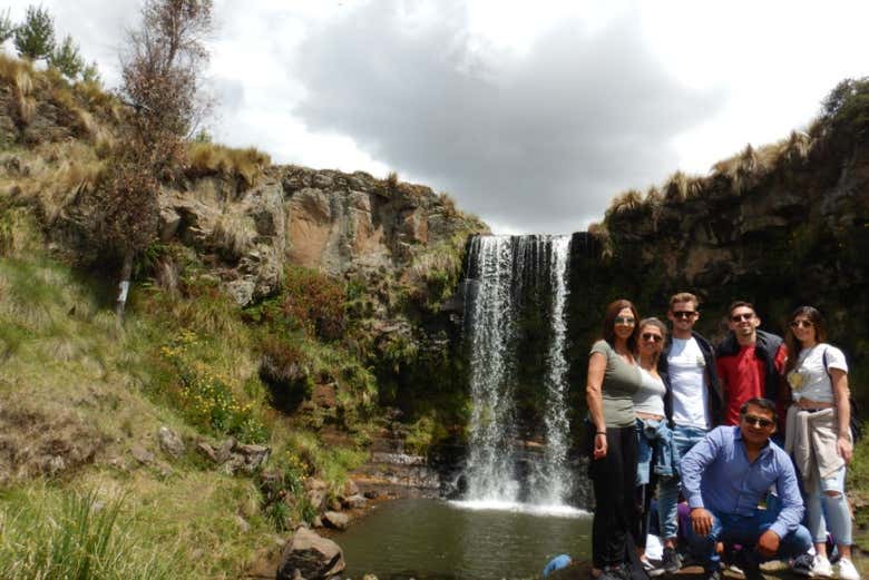 Visiting the Cangallo Falls