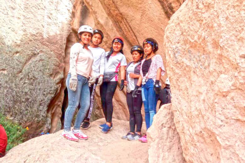 Disfrutando en familia