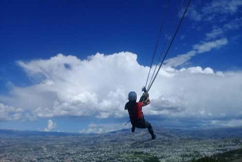 Tirolina en Ayacucho