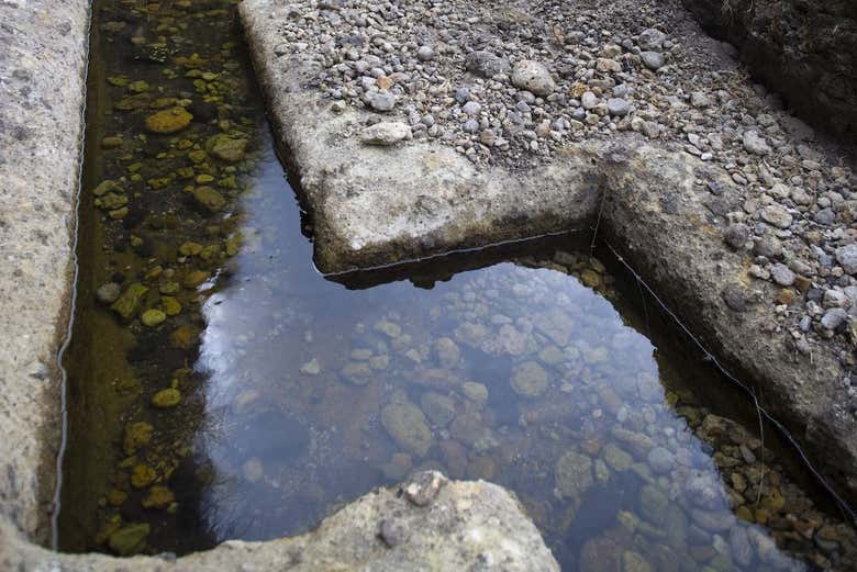 Detalhe do aqueduto