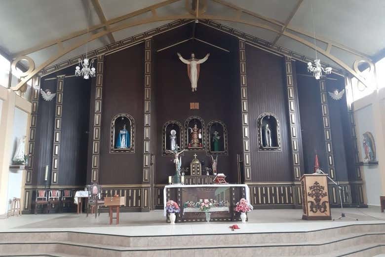Altar de la iglesia de Namora