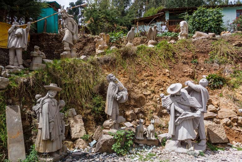 Estatuas de Huambocancha