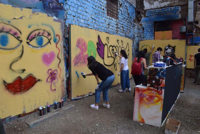 Learning how to graffiti