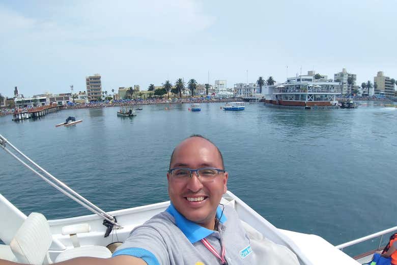 View of the port from La Punta