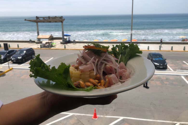 Peruvian ceviche