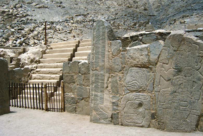 Lithographic engravings of Sechín