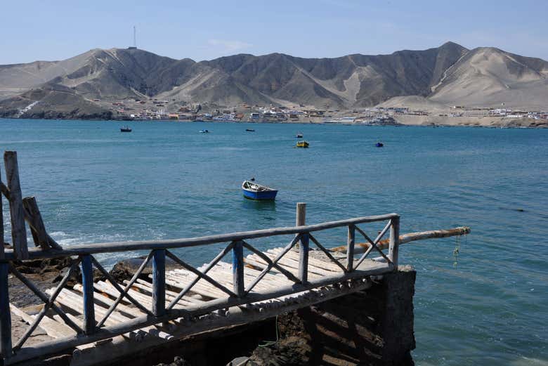 Cais da praia Tortugas