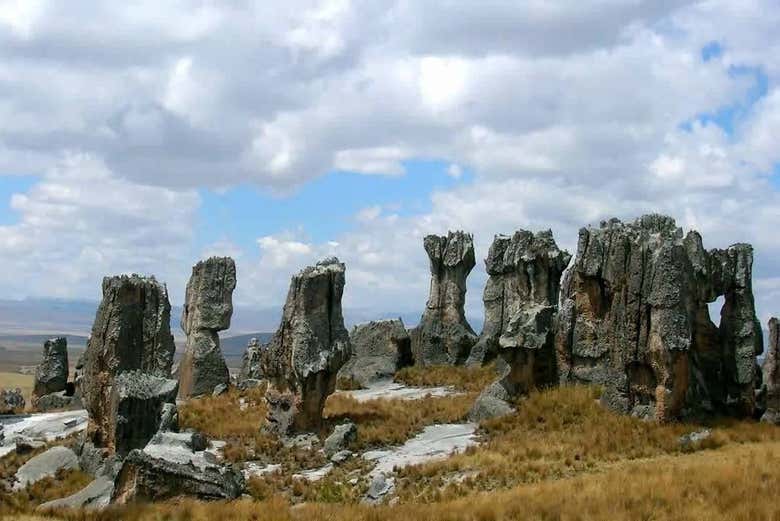 Formações rochosas de Huayllay