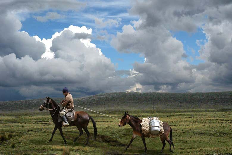 Paisajes de la Meseta de Bombón
