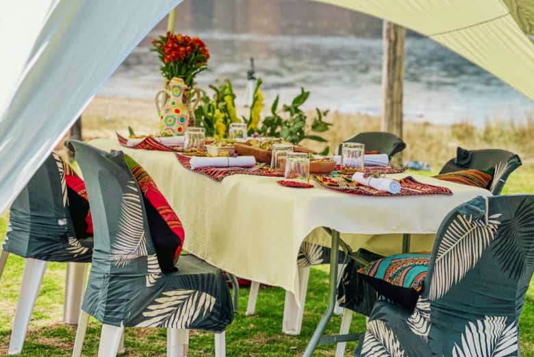 Podréis relajaros en un hermoso entorno natural