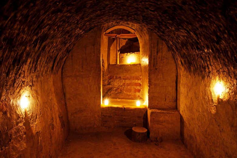 Un tunnel sotterraneo