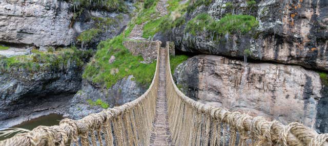 Excursion au pont Inca de Q'eswachaka