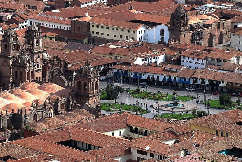 Atrio de la catedral de Cusco