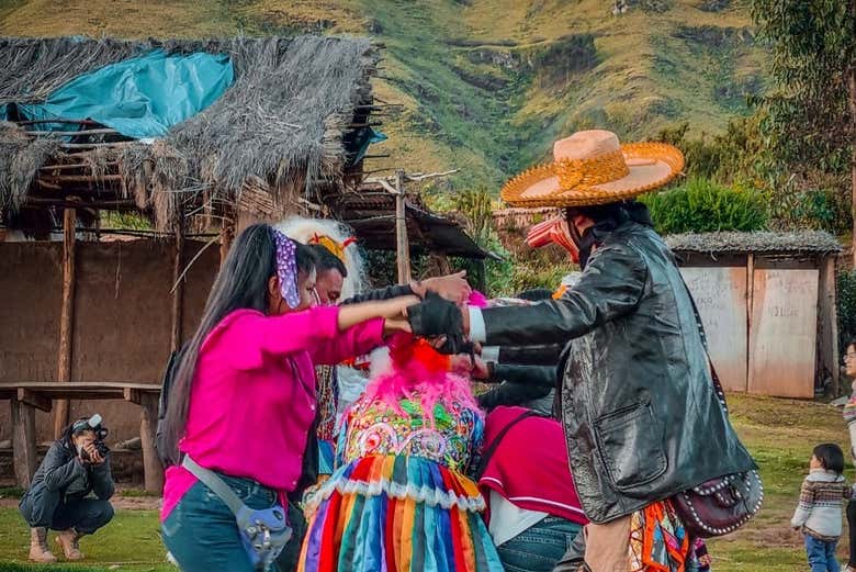 Escenificación del rapto de Kukuli