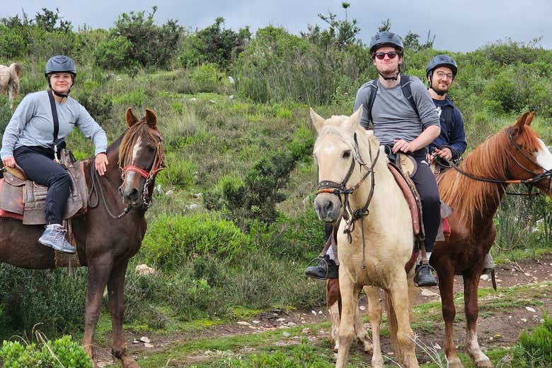 Disfrutaremos de los paisajes más maravillosos a caballo