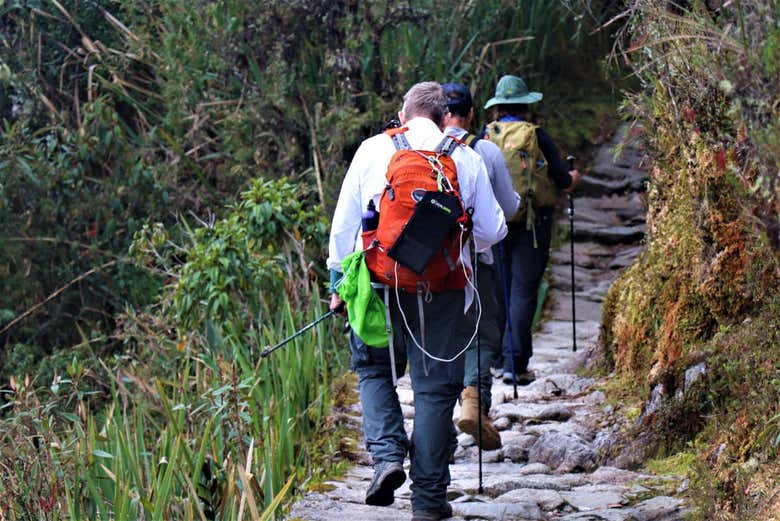 Trilha pelo Caminho Inca Curto