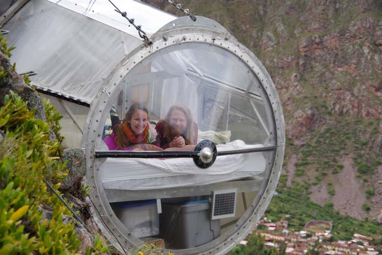 O Skylodge é uma hospedagem única