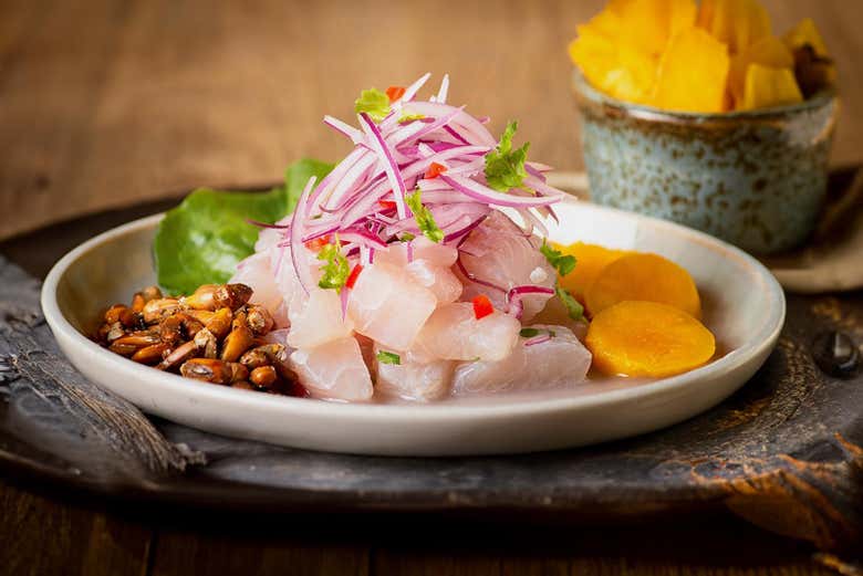 Ceviche, prato típico do Peru