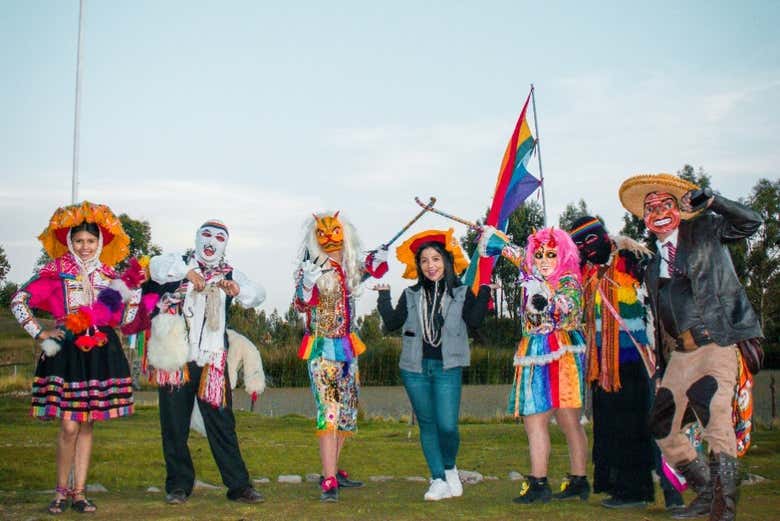 Personajes del espectáculo