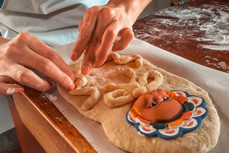 Decorando o pão