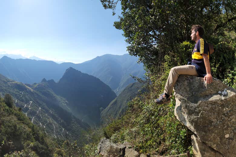 Disfrutando de las vistas