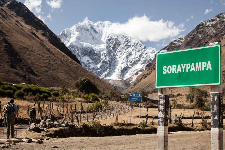 Soraypampa, o ponto de início da trilha