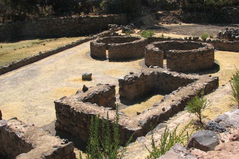 Diferentes construções que veremos durante a excursão