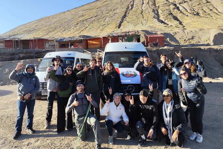 ¡Listos para el trekking!