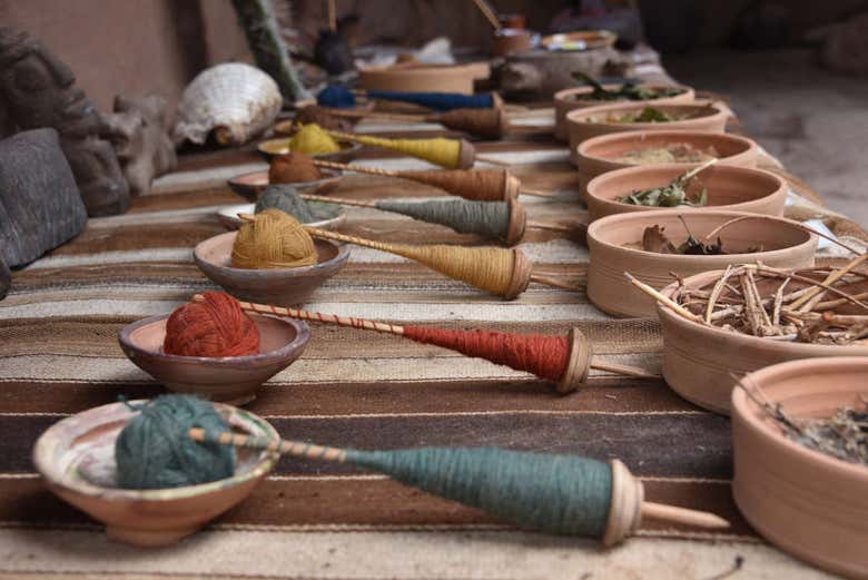 Traditional Peruvian threads