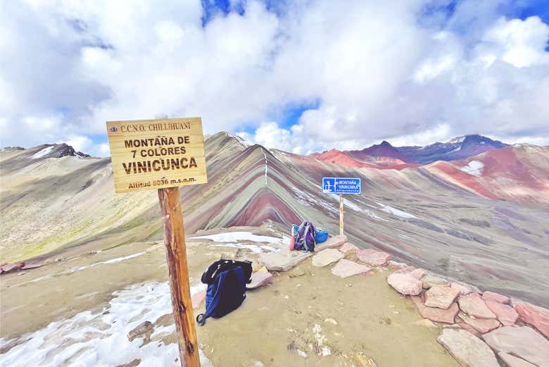 ¡Llegamos a la Montaña Arcoíris!