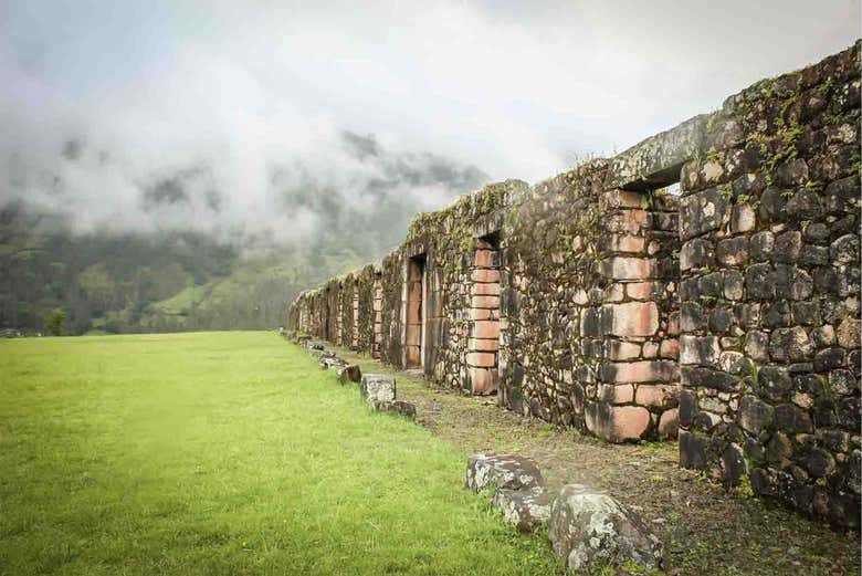 Muros de construcciones incas