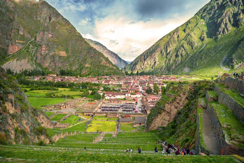 Vista de Ollantaytambo