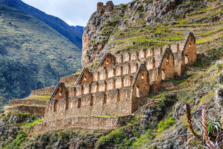 As ruínas de Ollantaytambo