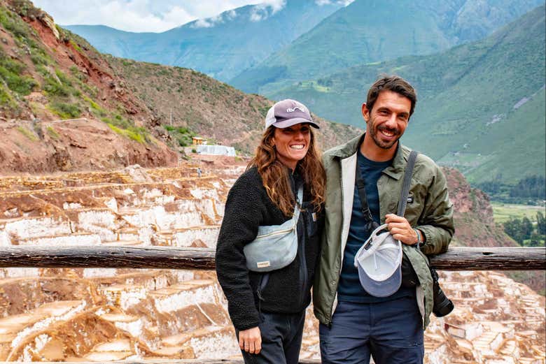 Disfrutando de la actividad en pareja