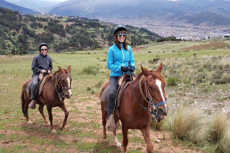 Passeio a cavalo pelo Templo da Lua