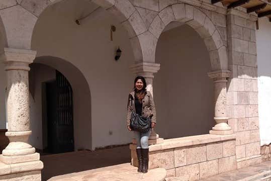 Pátio da casa-museu