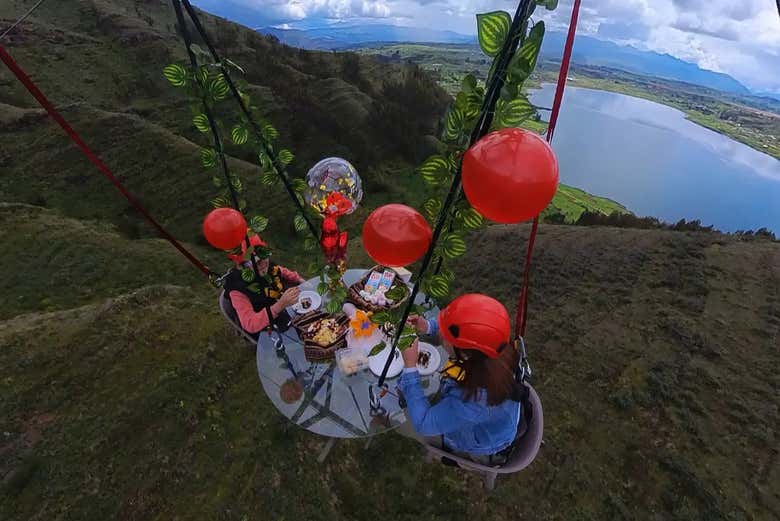 Eat at 80 metres in the air