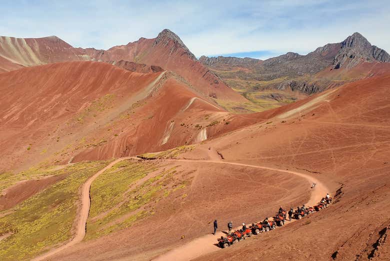 Ruta en quad por el Valle Rojo de Cusco