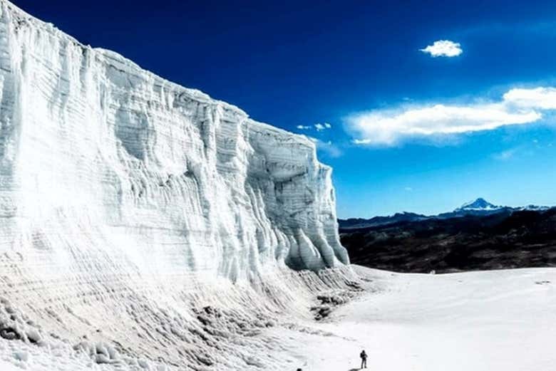 Glaciar Quelccaya, en la Cordillera de Vilcanota
