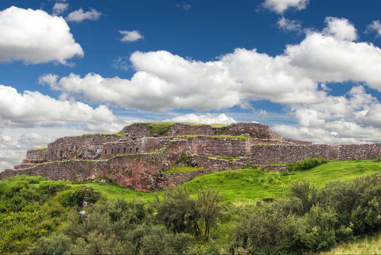 Vista panorâmica de Puka-Pukará