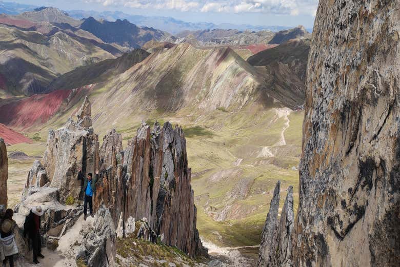 Entre el bosque de piedras de Palccoyo
