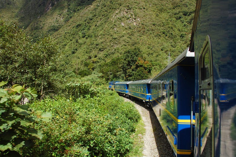 Treno da Cusco a Machu Picchu