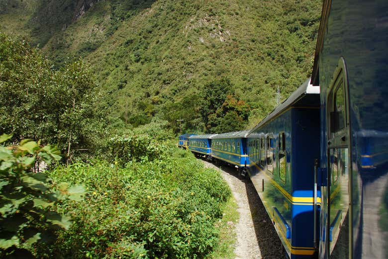 Le train du Machu Picchu
