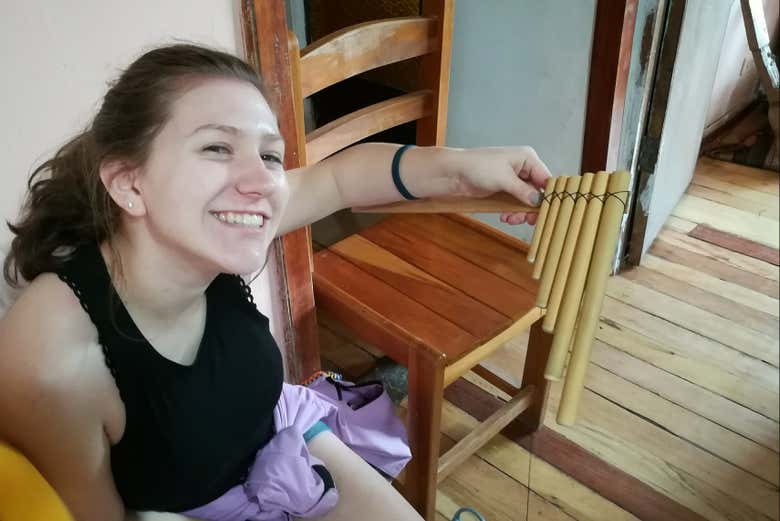 A flauta de pão é um instrumento de sopro