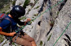 Abseiling in Huambutio