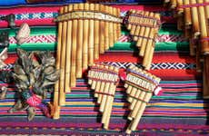 Oficina de flauta de pã em Cusco