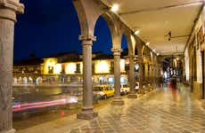 Tour serale di Cusco + Laboratorio di pisco sour
