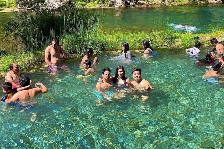 Enjoy the thermal baths