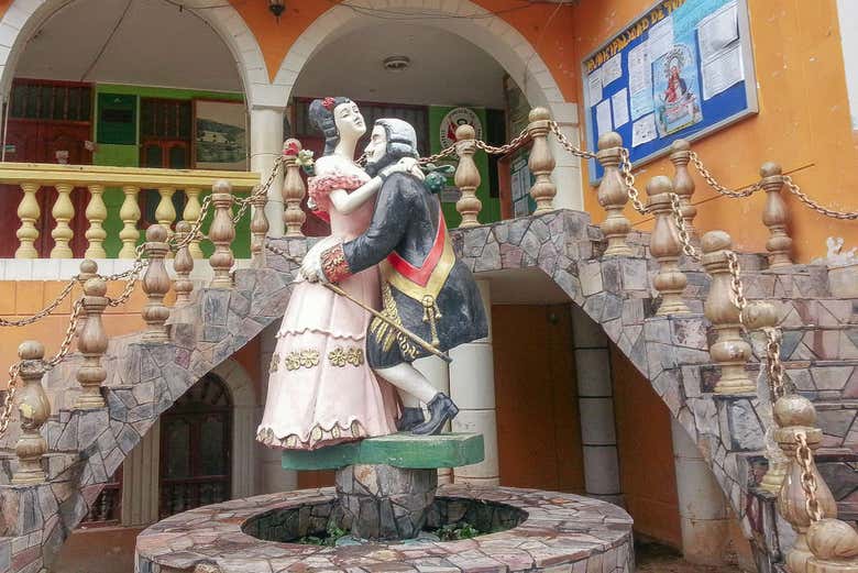 Esculturas del centro de Tomayquichua